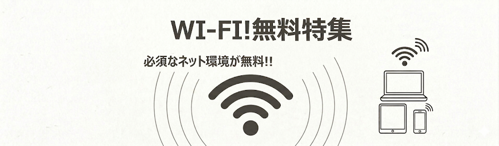 Wi-Fi無料特集
